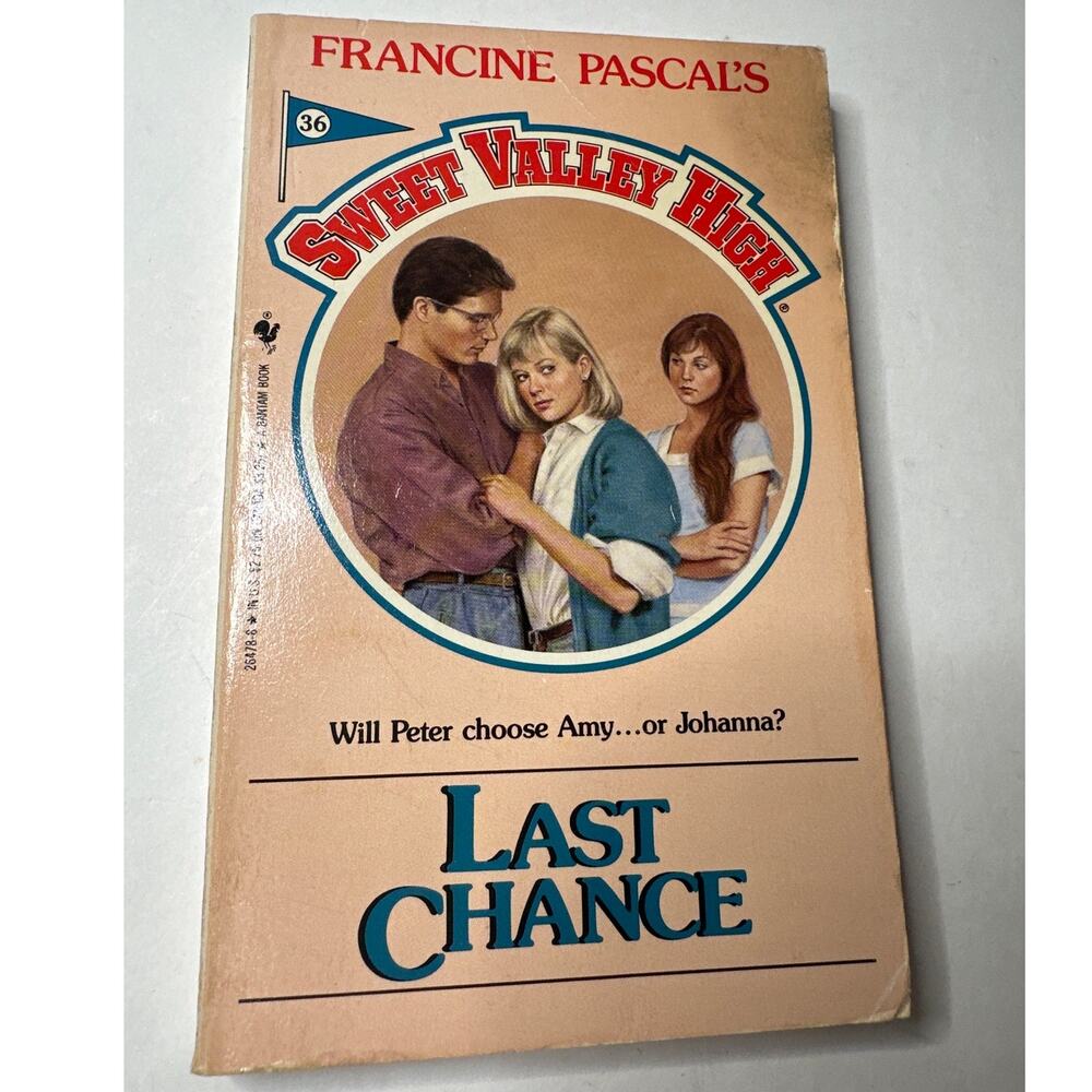 Sweet Valley High 1ST Edition First Print Book #36 Last Chance Vintage 1980's
